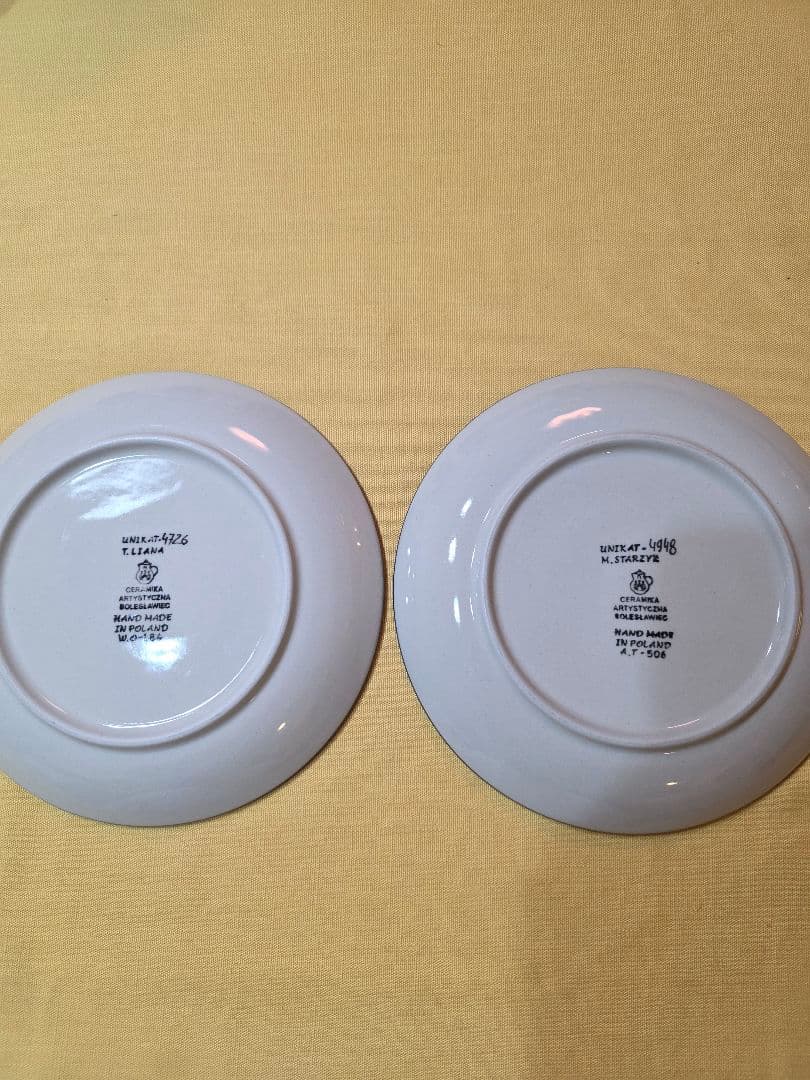 ツェラミカ 花柄食器セット 皿4枚 マグカップ2個