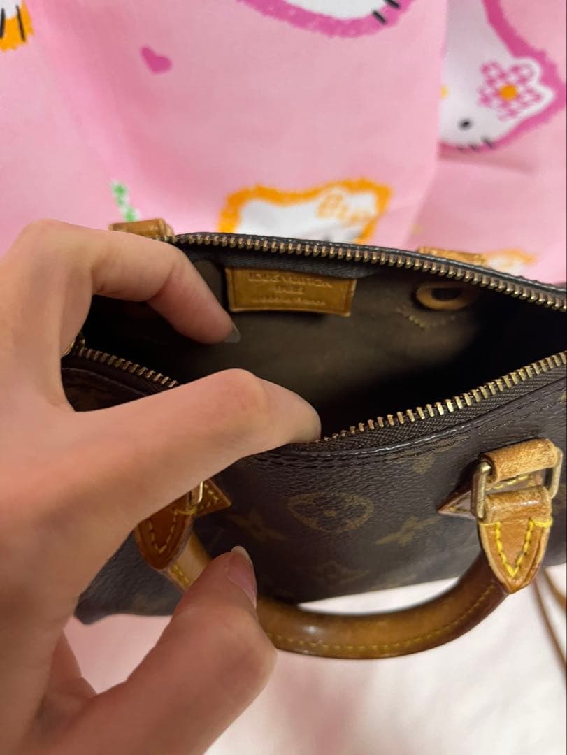 ルイヴィトン　ナノスピーディー　ショルダーバック