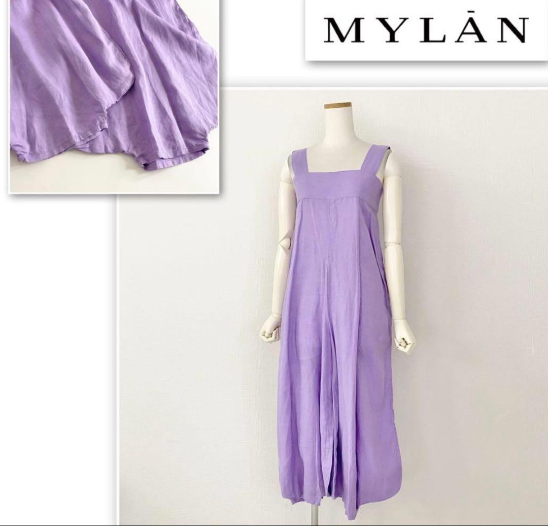 MYLAN ダークグリーン オールインワン