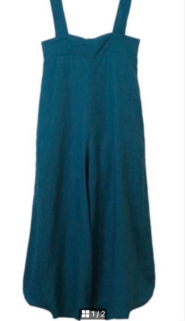 MYLAN ダークグリーン オールインワン