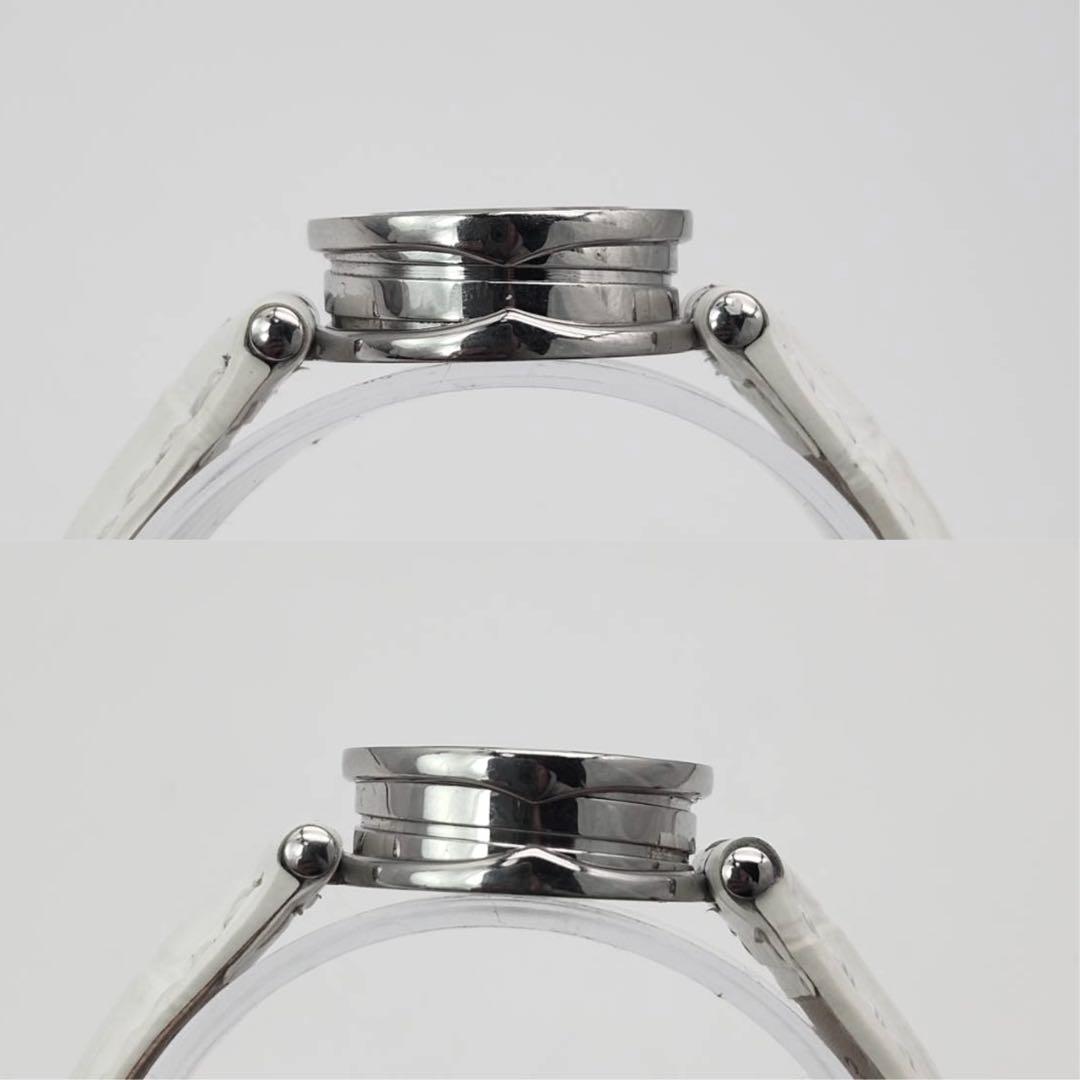 新品ベルト　ブルガリ　腕時計　ビーゼロワン　ブルーシェル　BZ22S レザー