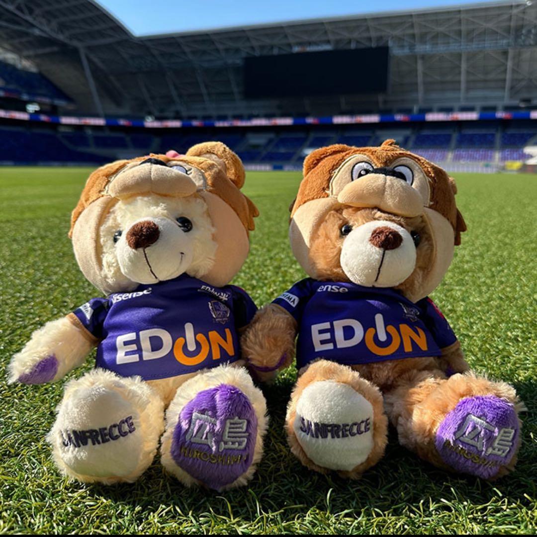 【サンフレッチェ広島】ご当地ベア　サンチェぬいぐるみ