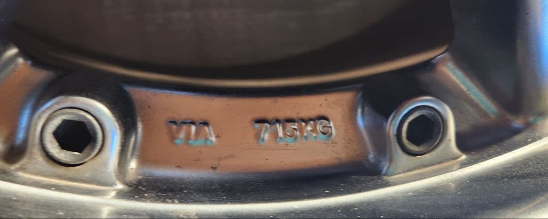 12月16日まで、ポルシェ用　18インチ ホイール③④　2本/4本　PCD130