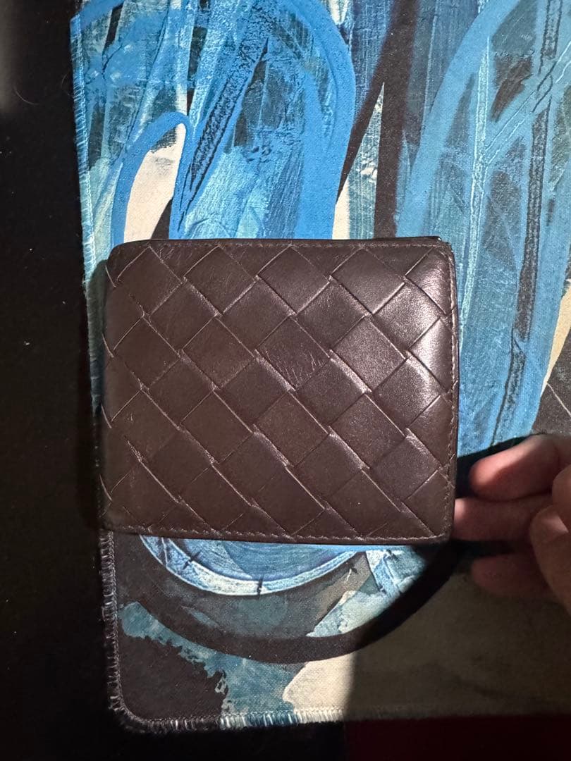 BOTTEGA VENETA 二つ折り財布 ダークブラウン 値下げ交渉可
