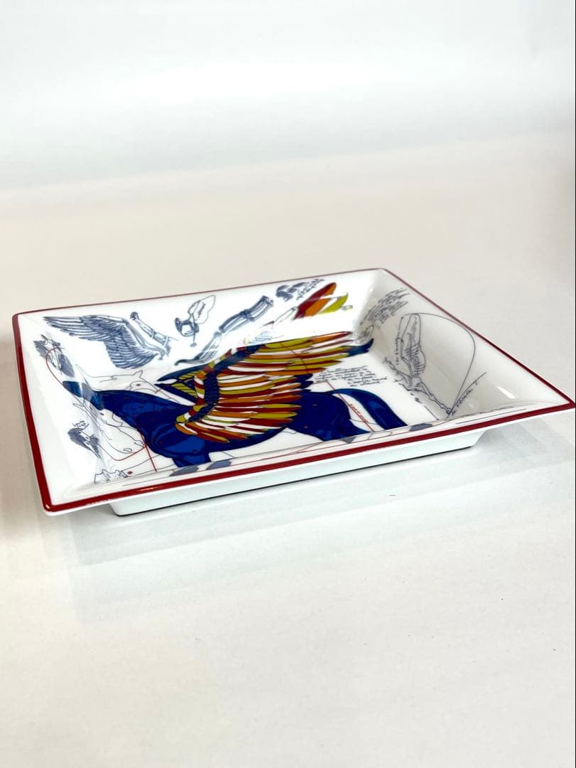 エルメスヴィドポッシュ　ペガウス　トレイ　美品