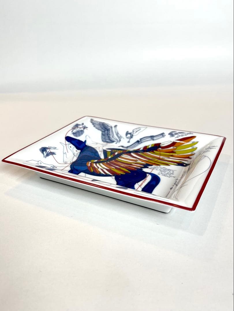 エルメスヴィドポッシュ　ペガウス　トレイ　美品