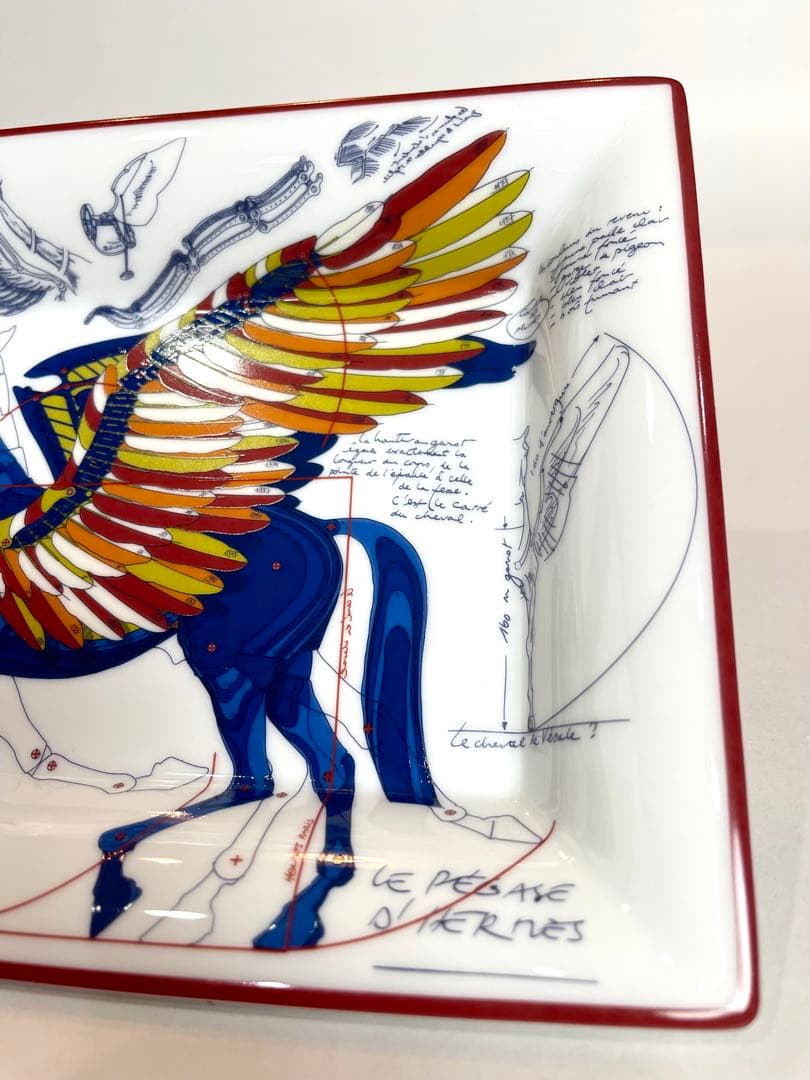 エルメスヴィドポッシュ　ペガウス　トレイ　美品