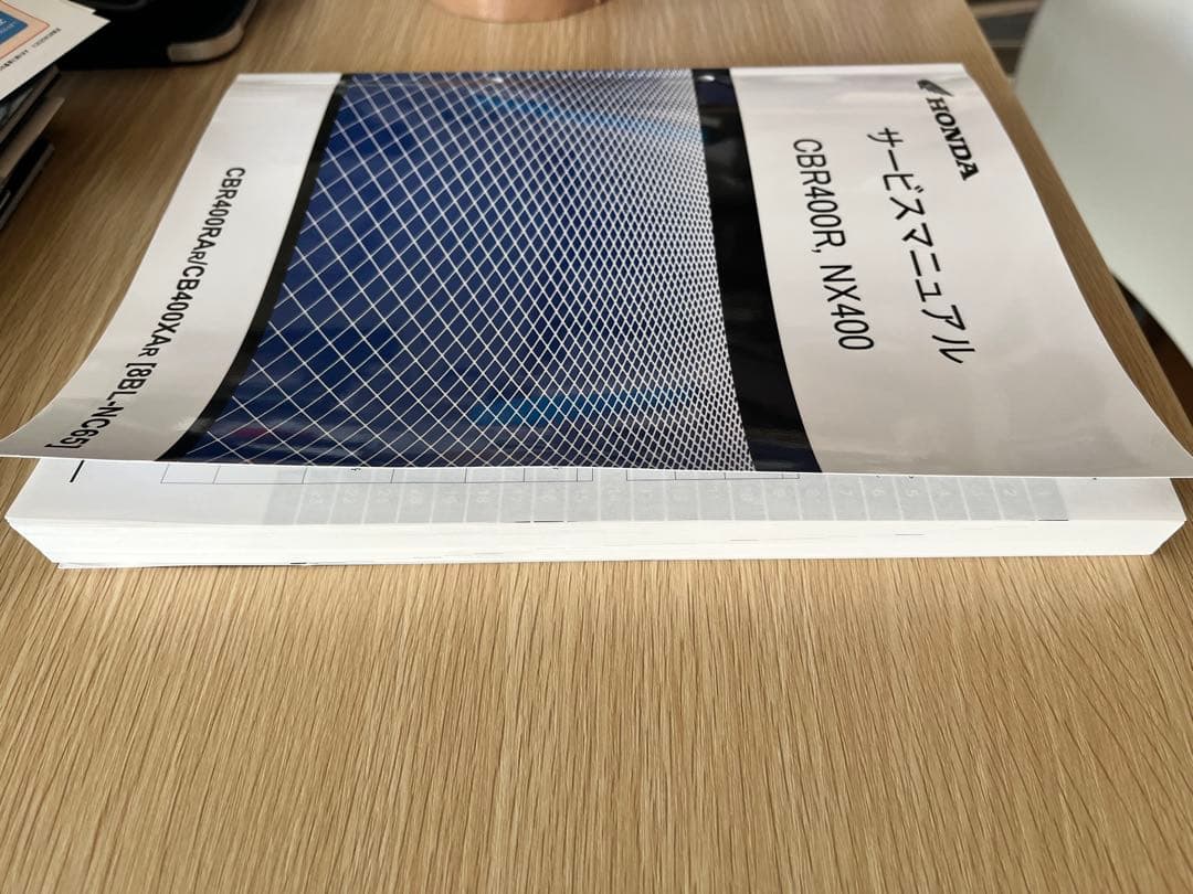 HONDAサービスマニュアル　CBR400R NX400 8BLーNC65