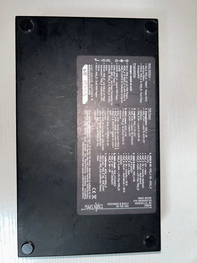 Make Noise 0-Coast モジュラーシンセサイザー