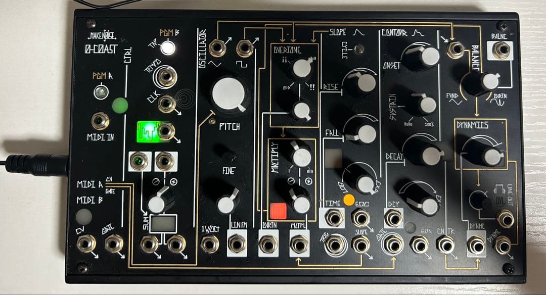 Make Noise 0-Coast モジュラーシンセサイザー