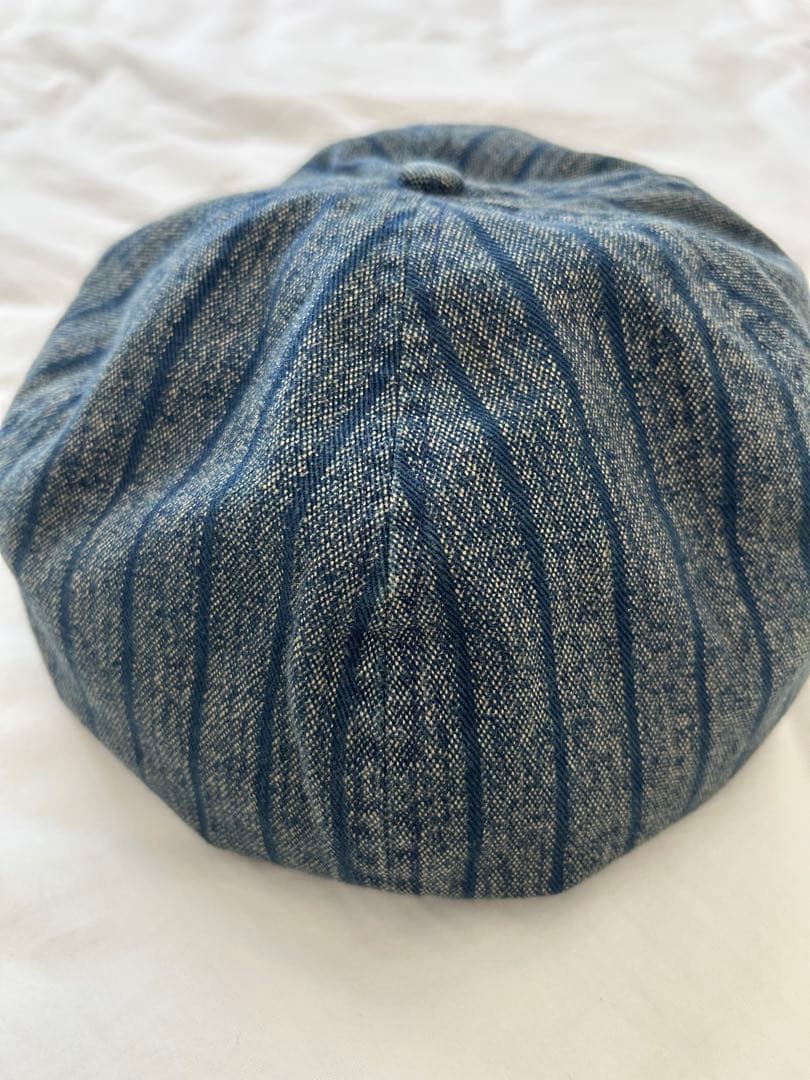 の*り様 美品　ダブルアールエル　RRL ニュースボーイキャップ　ランダムストラ