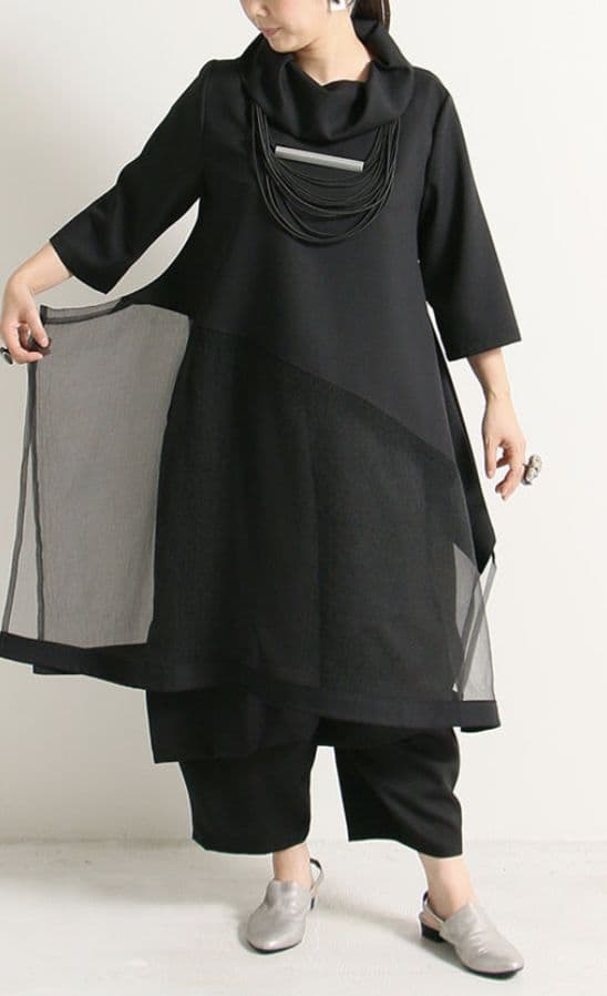 ジャランジャラン　ブラックフォーマルブラウス