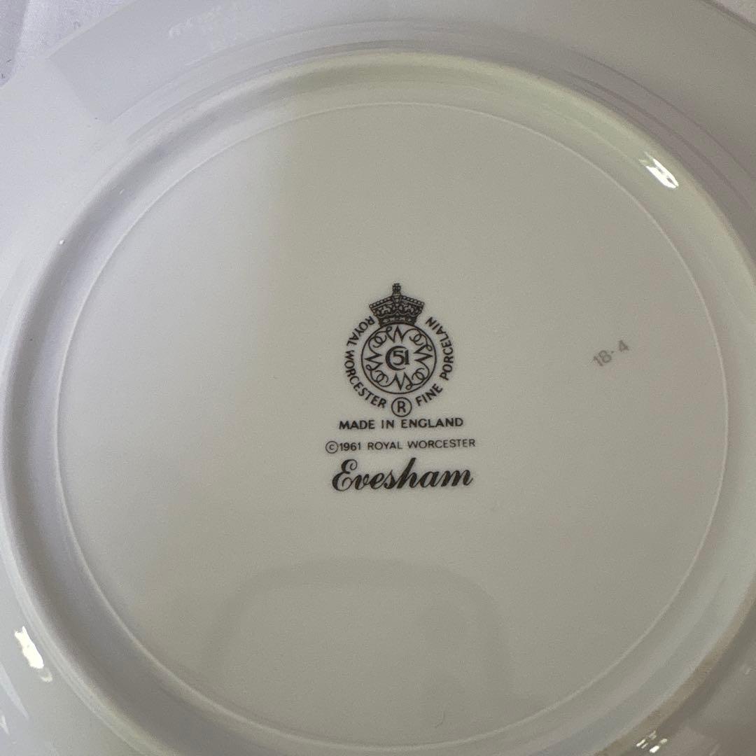  Worcester Evesham 皿 4枚セット