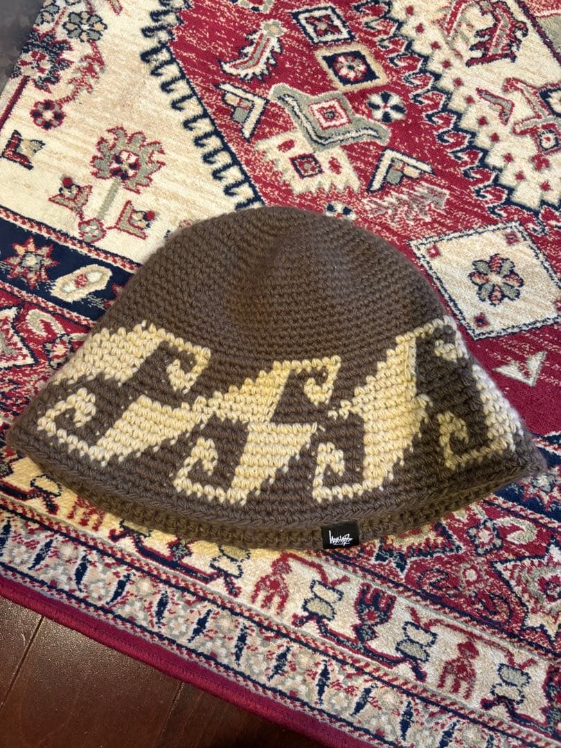 Stussy バケットハット ニットハット　クラッシャーハット