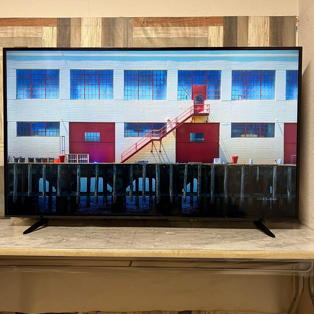 年内受渡❣️全国送料込3年前購入ティーズネット65型4K液晶テレビ東芝製LSI搭載