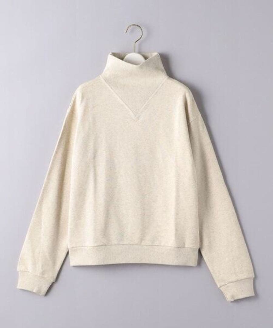 BASERANGE NAPE SWEAT SHIRT ベースレンジ アイボリー