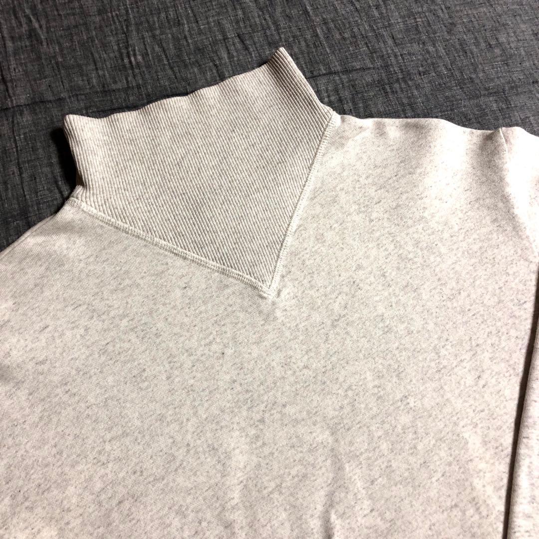 BASERANGE NAPE SWEAT SHIRT ベースレンジ アイボリー