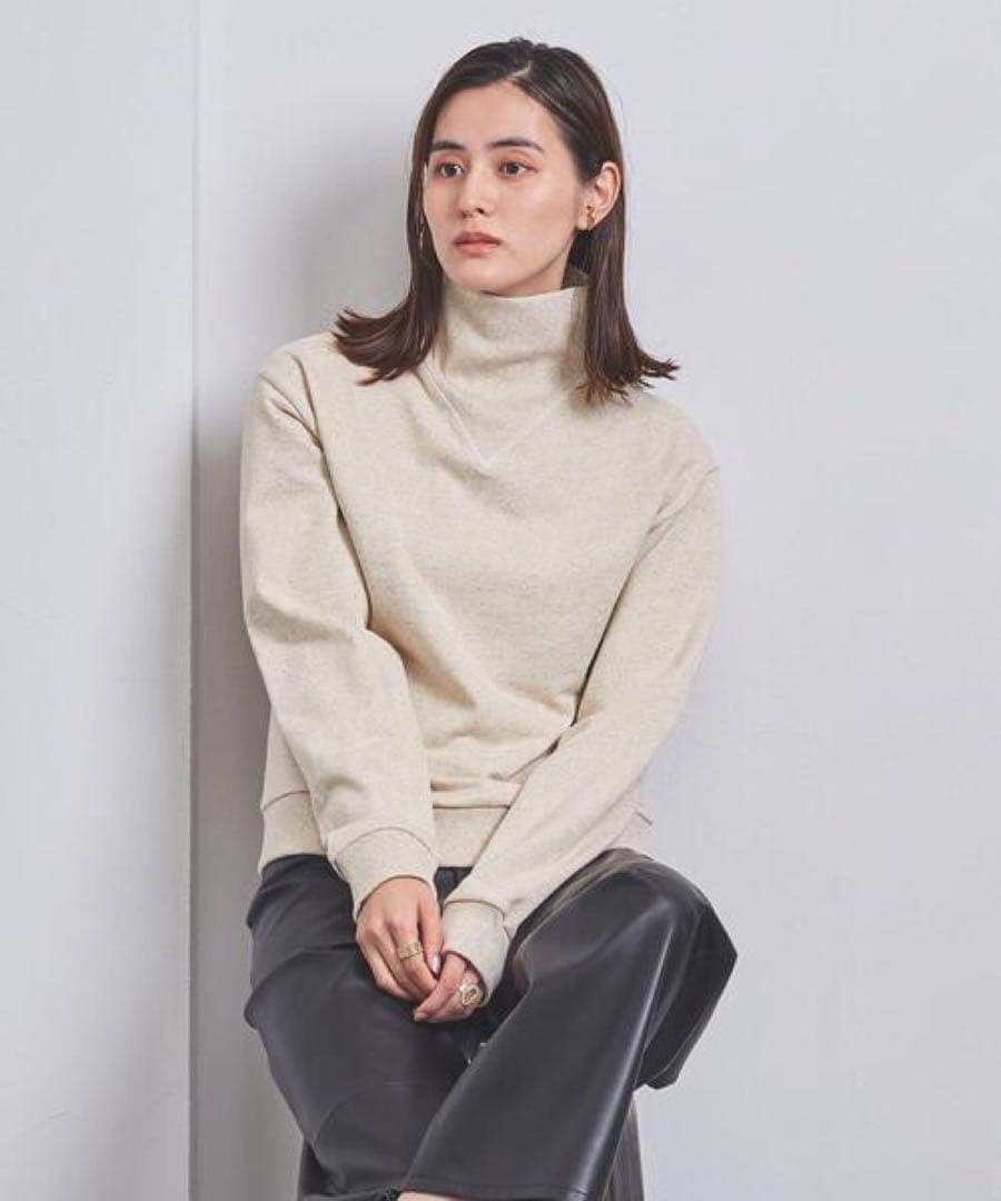 BASERANGE NAPE SWEAT SHIRT ベースレンジ アイボリー