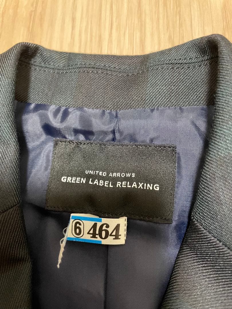 GREEN LABEL RELAXING ブラックウォッチ柄スーツ　120サイズ