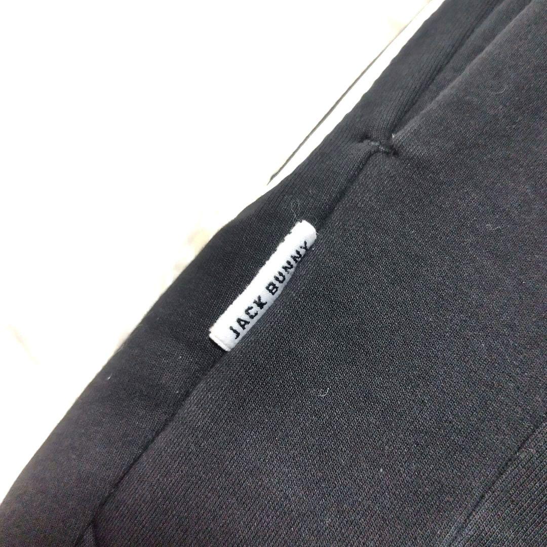 【美品】 Jack Bunny!! ダンボール スウェット パンツ ブラック