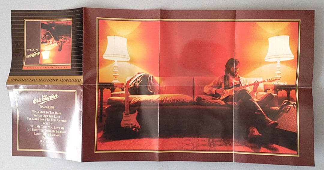 貴重Eric Clapton Backless MFSL 輸入盤GOLD CD