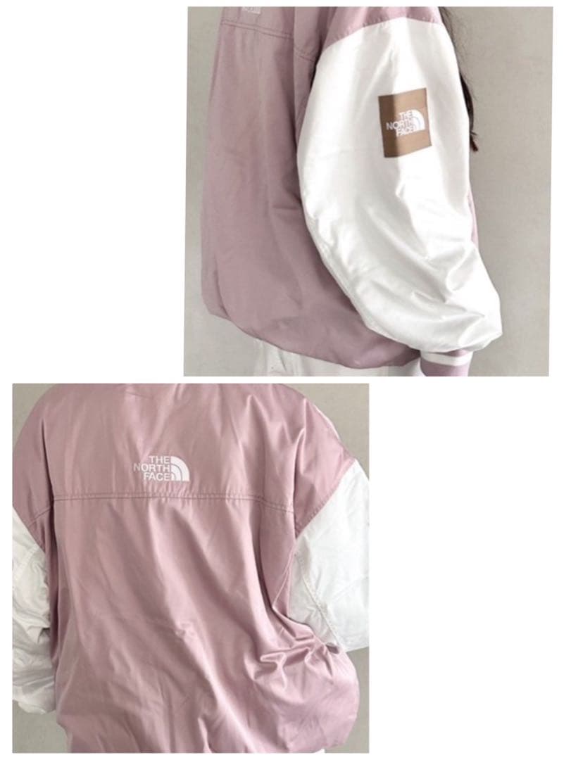 ノースフェイス PLAYER VARSITY JACKET ピンク色 M