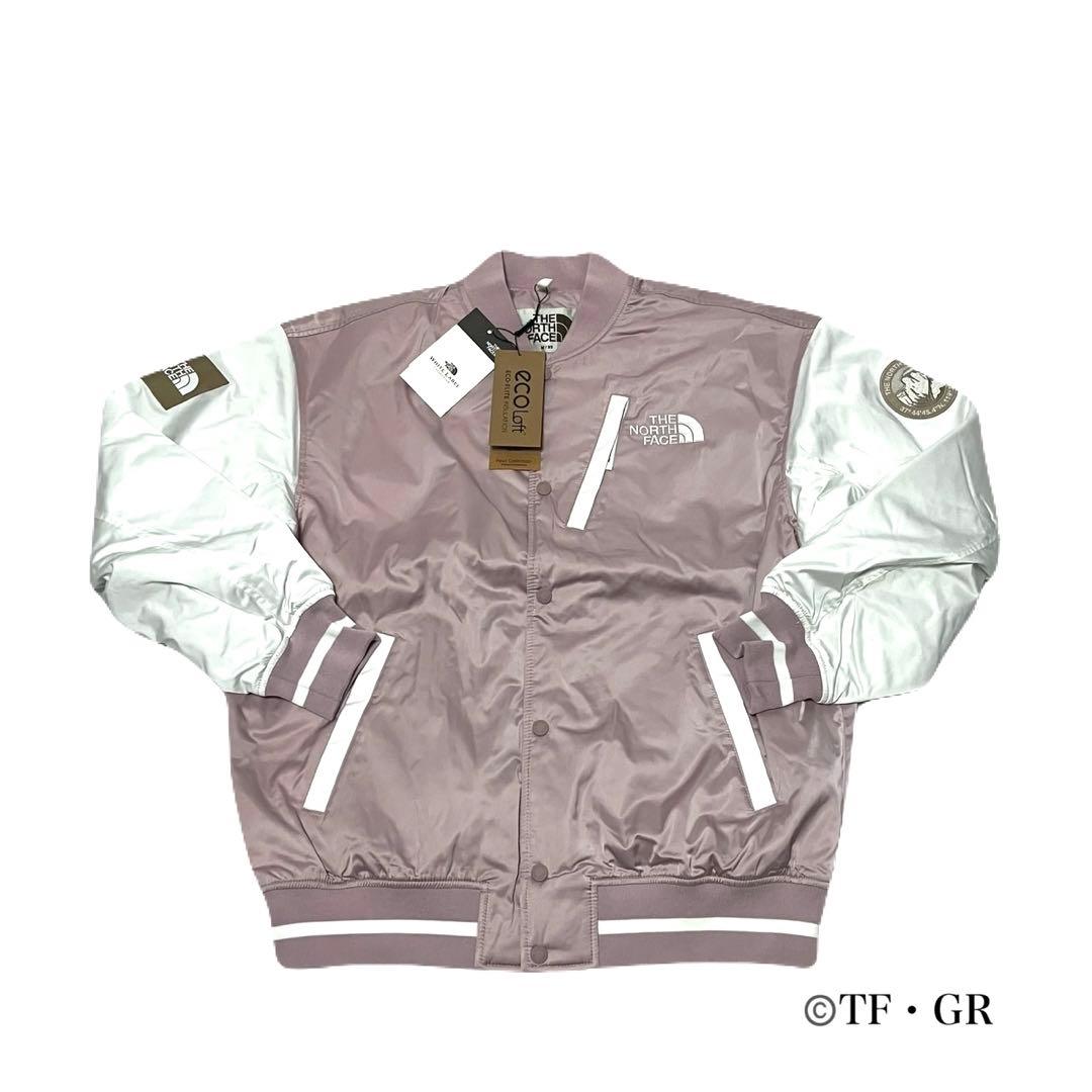ノースフェイス PLAYER VARSITY JACKET ピンク色 M