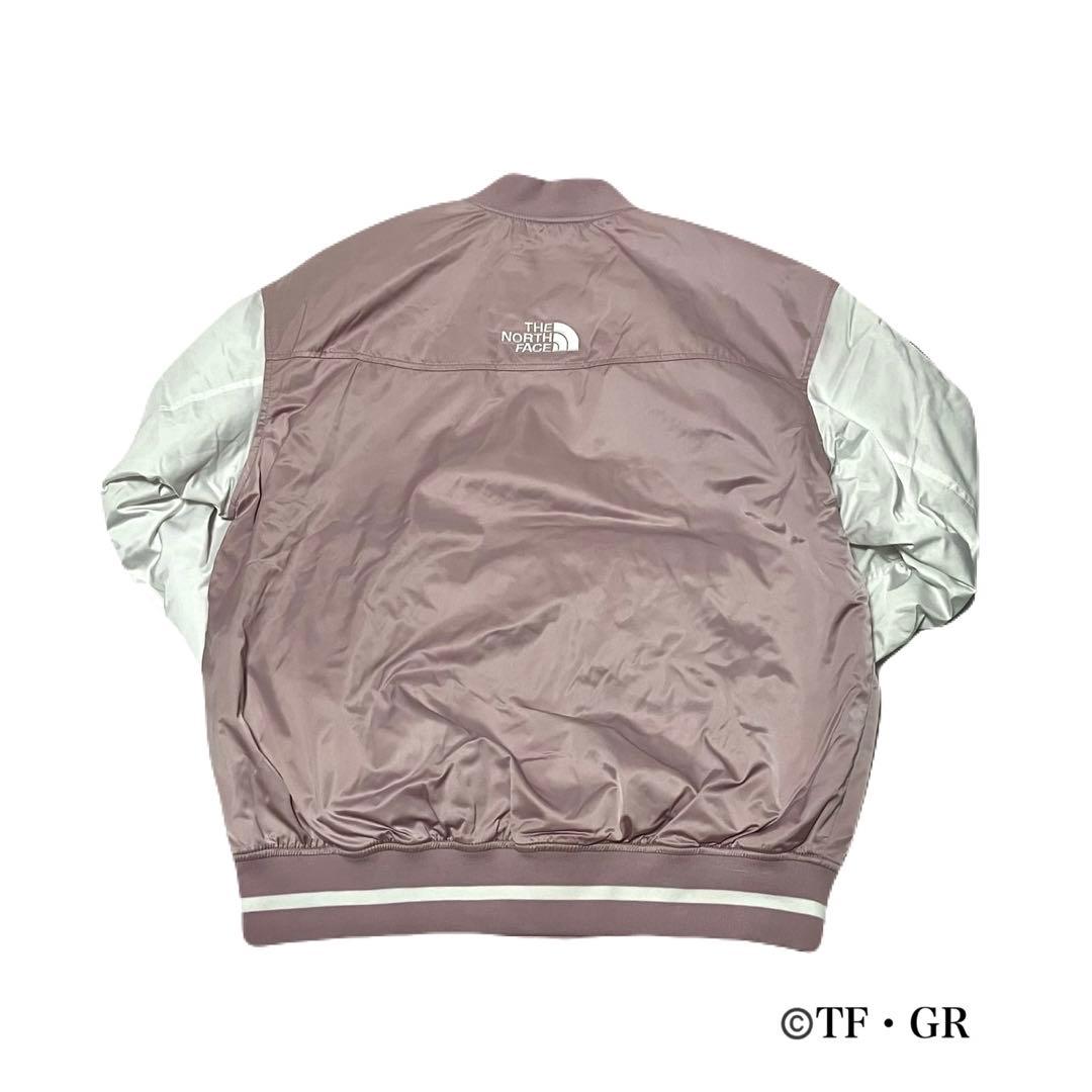 ノースフェイス PLAYER VARSITY JACKET ピンク色 M