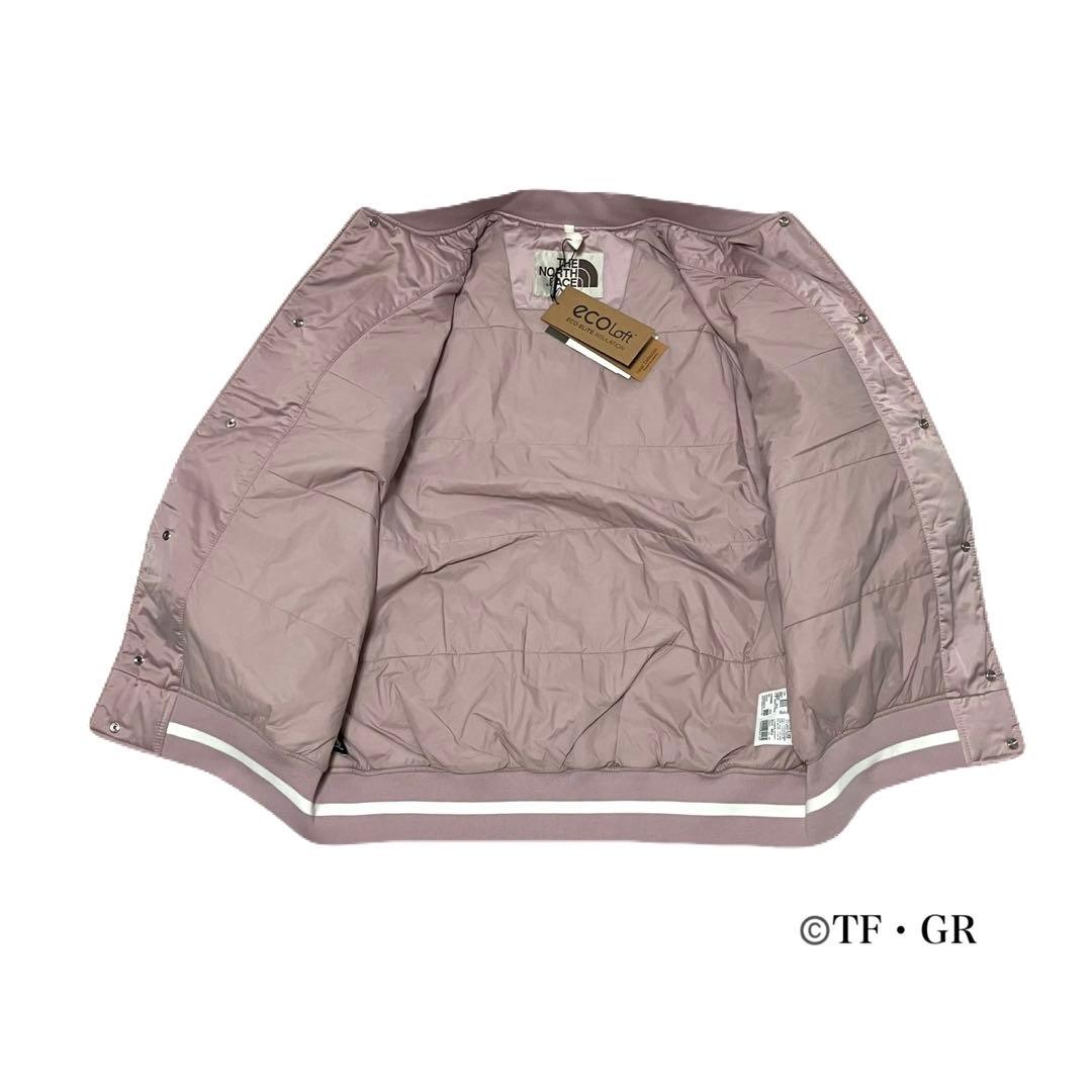 ノースフェイス PLAYER VARSITY JACKET ピンク色 M