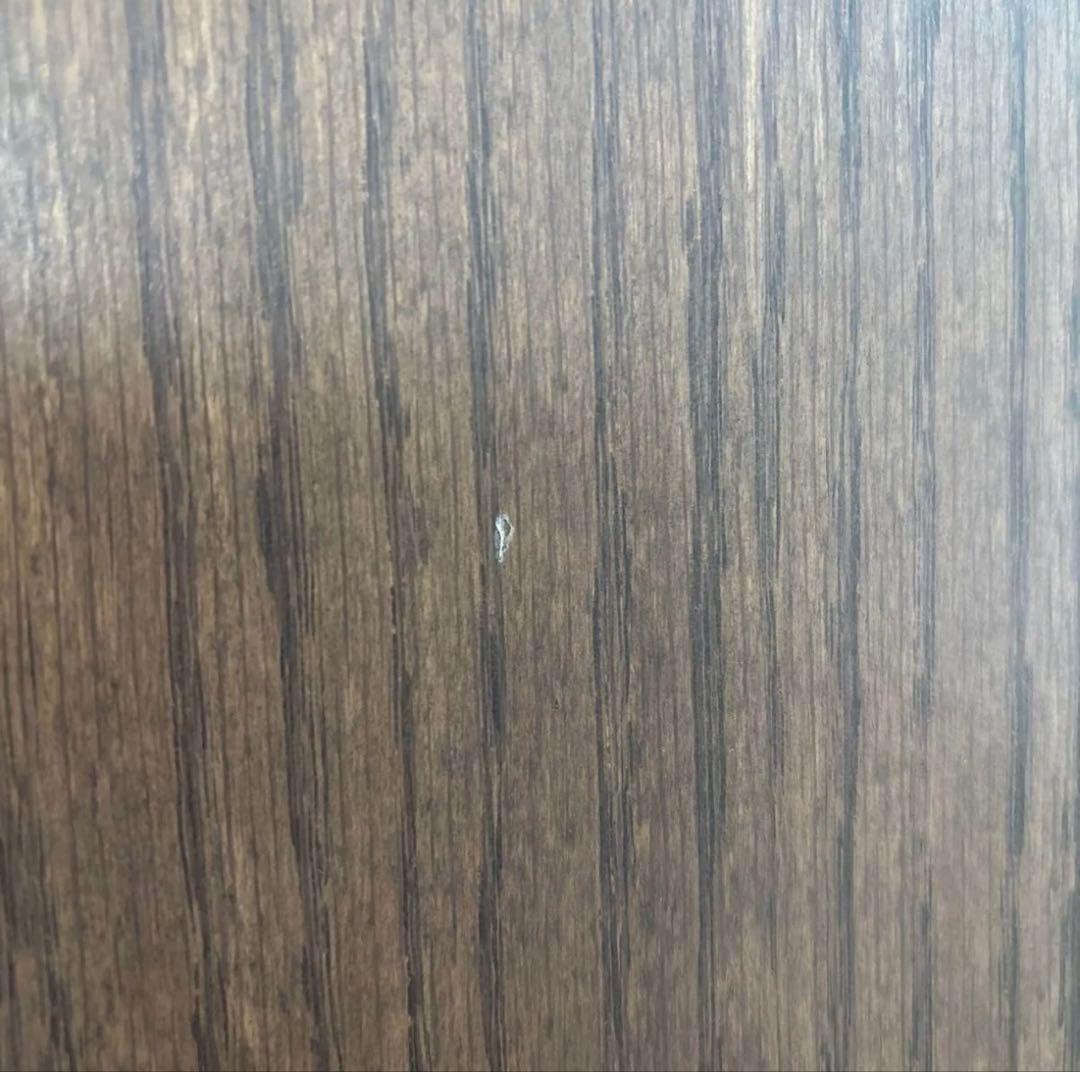 ニトリ　円形テーブルセット　ヴェルカー7050 ミドルブラウン