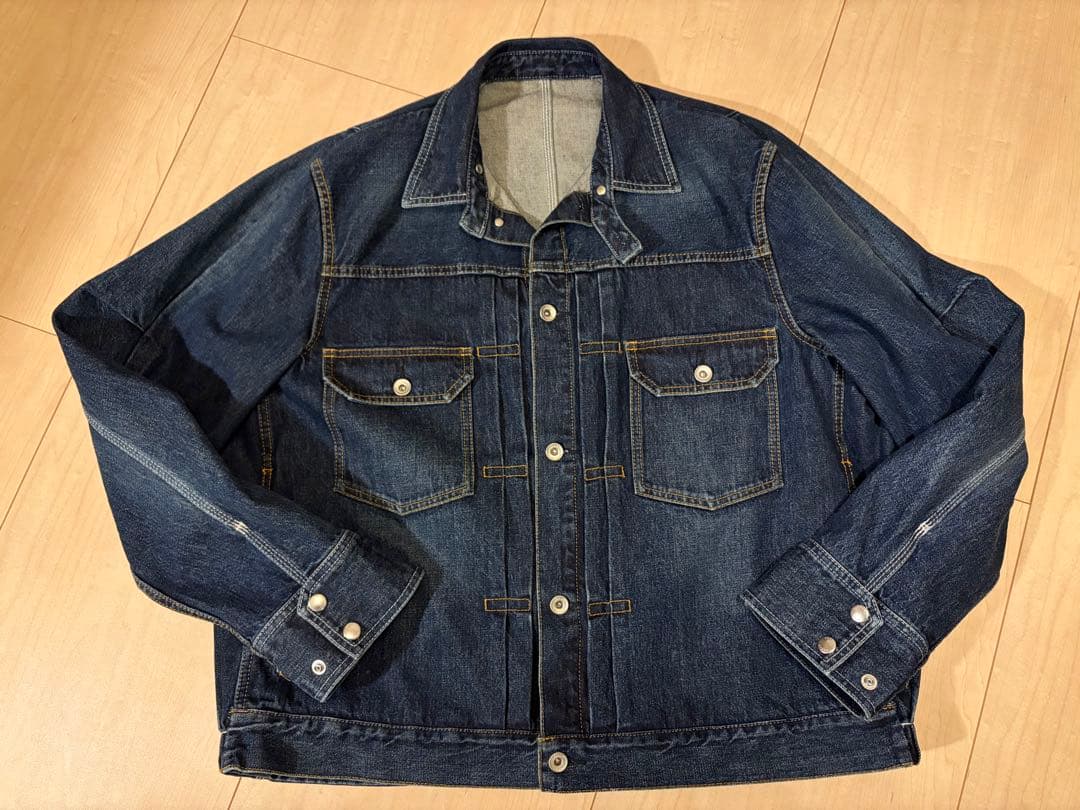 甘*党様 26SS sacai Denim Jacket サカイ デニムジャケッ