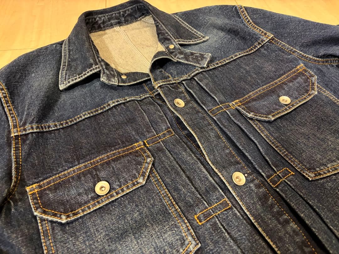 甘*党様 26SS sacai Denim Jacket サカイ デニムジャケッ