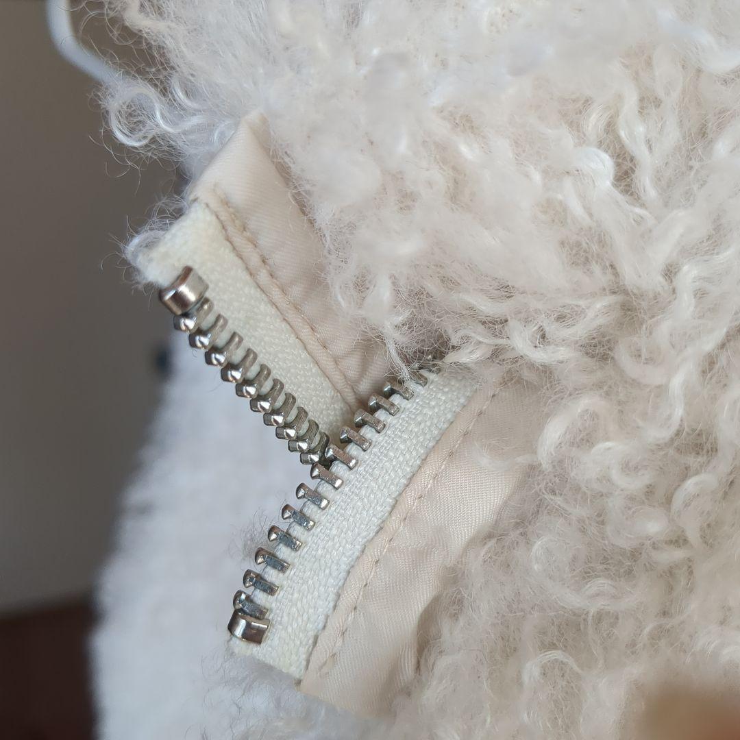 GALLARDA GALANTE フェイクファーハーフZIPプルオーバー　ベスト