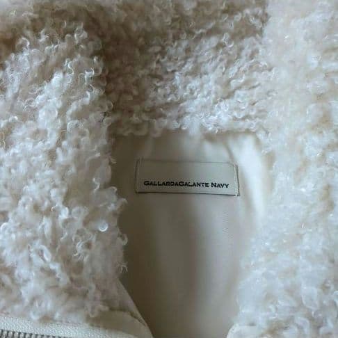 GALLARDA GALANTE フェイクファーハーフZIPプルオーバー　ベスト