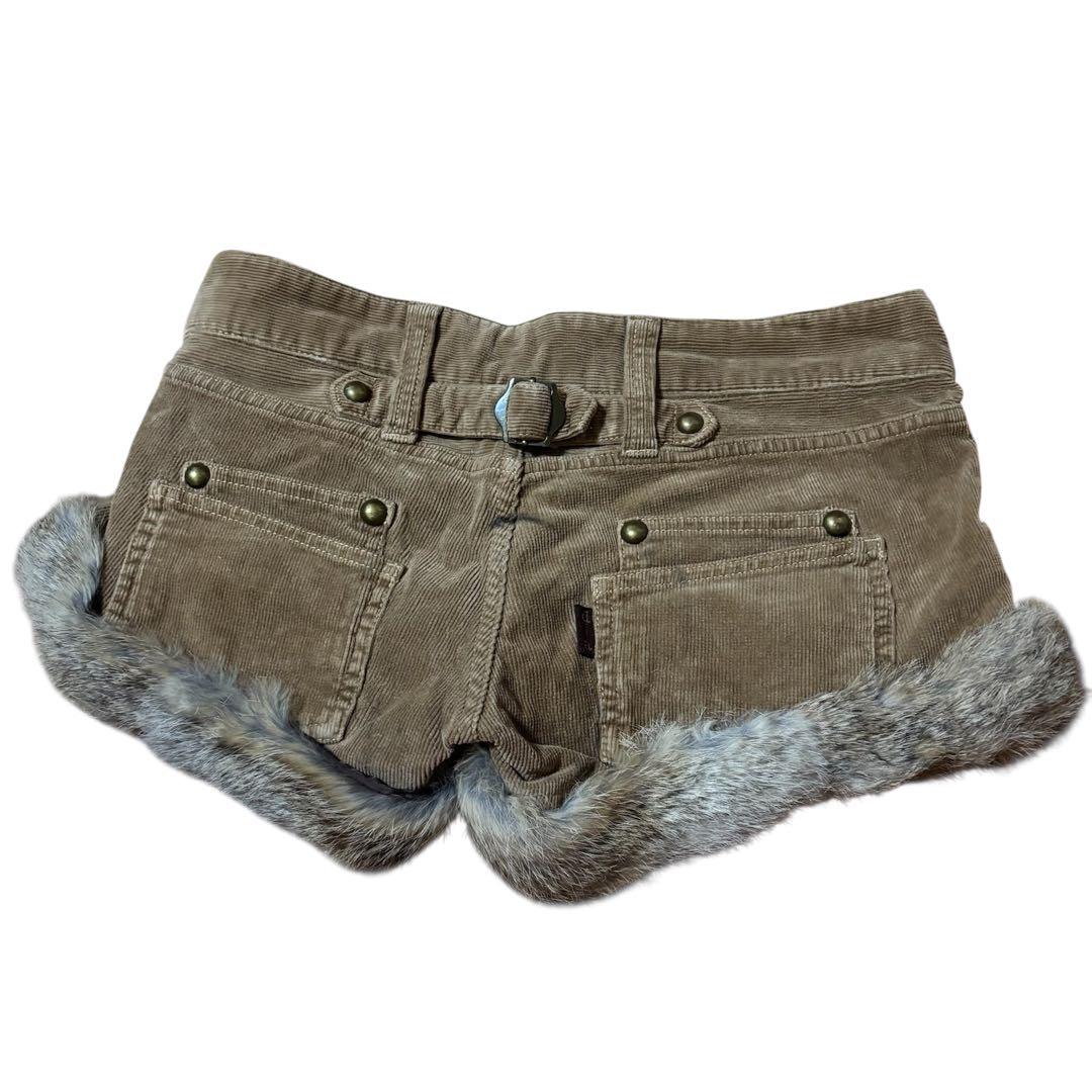 d.i.a. モコモコ　ショートパンツ　ショーパン　平成　ギャル　秋　冬　ベロア