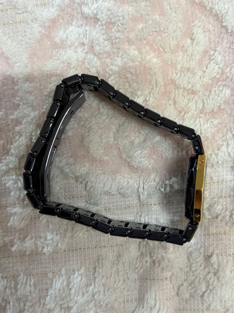 CORUM アドミラルズカップ クォーツ 18金 ガンブルー コンビ 動作良好