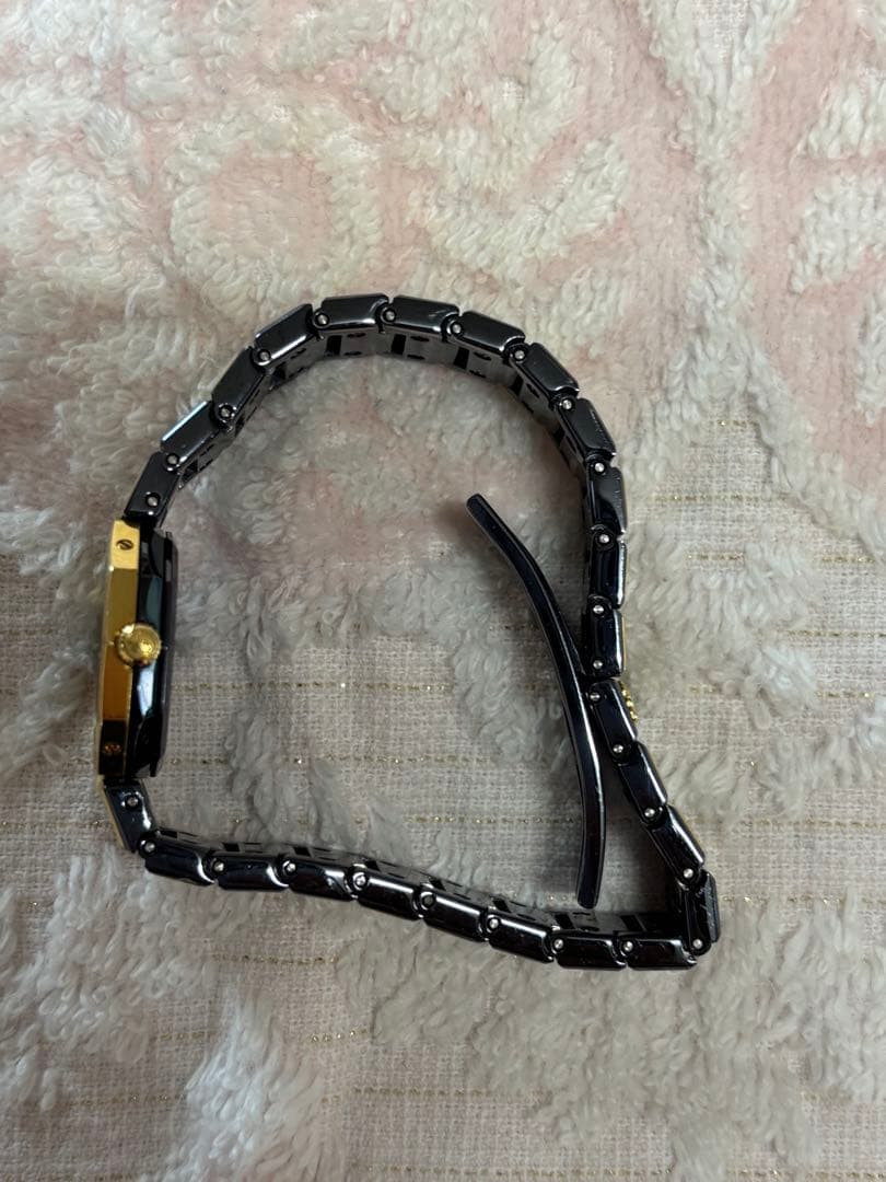 CORUM アドミラルズカップ クォーツ 18金 ガンブルー コンビ 動作良好