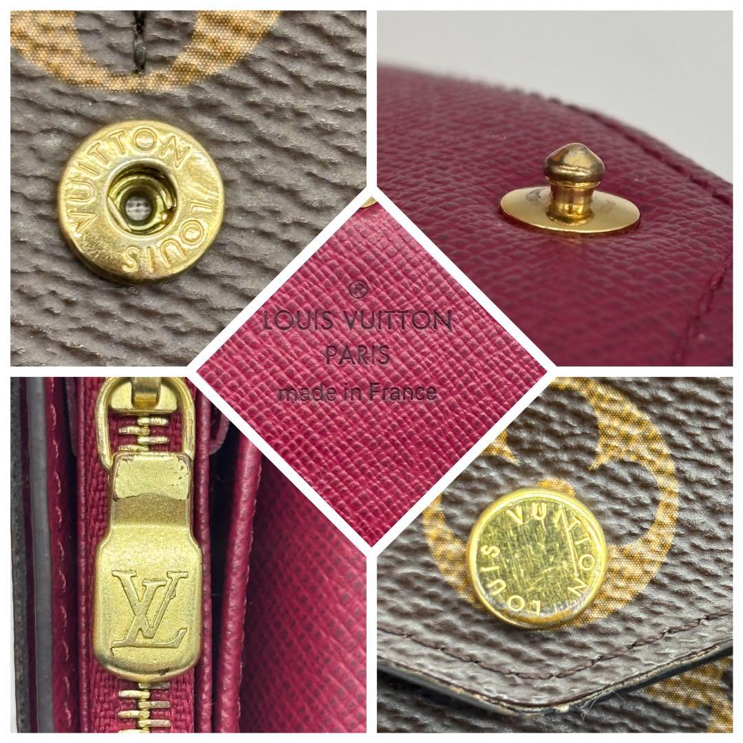 ✨超美品✨ルイヴィトン　現行　新型　ポルトフォイユサラ　ICチップ　フーシャ