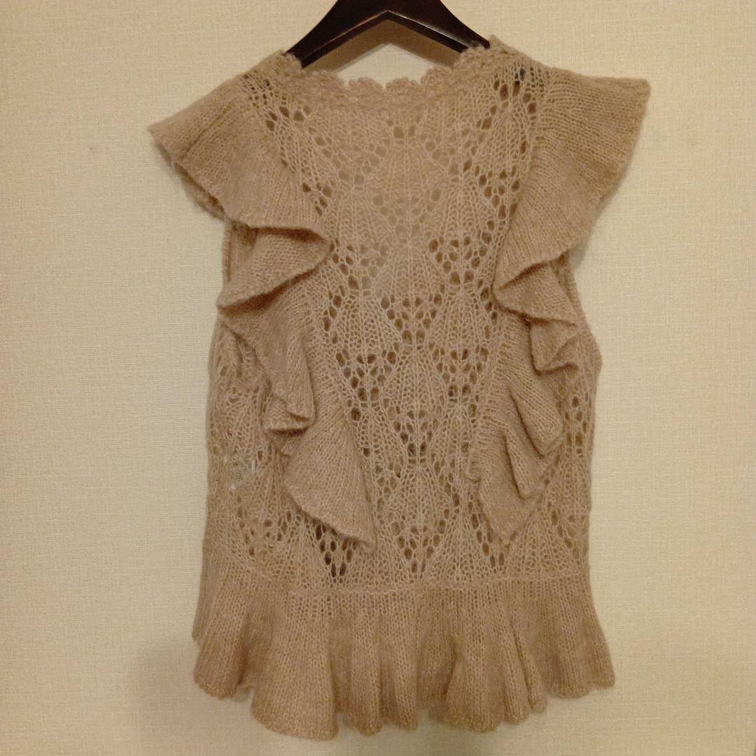 yukiemon パフィーベストカーディガン