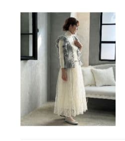 yukiemon パフィーベストカーディガン