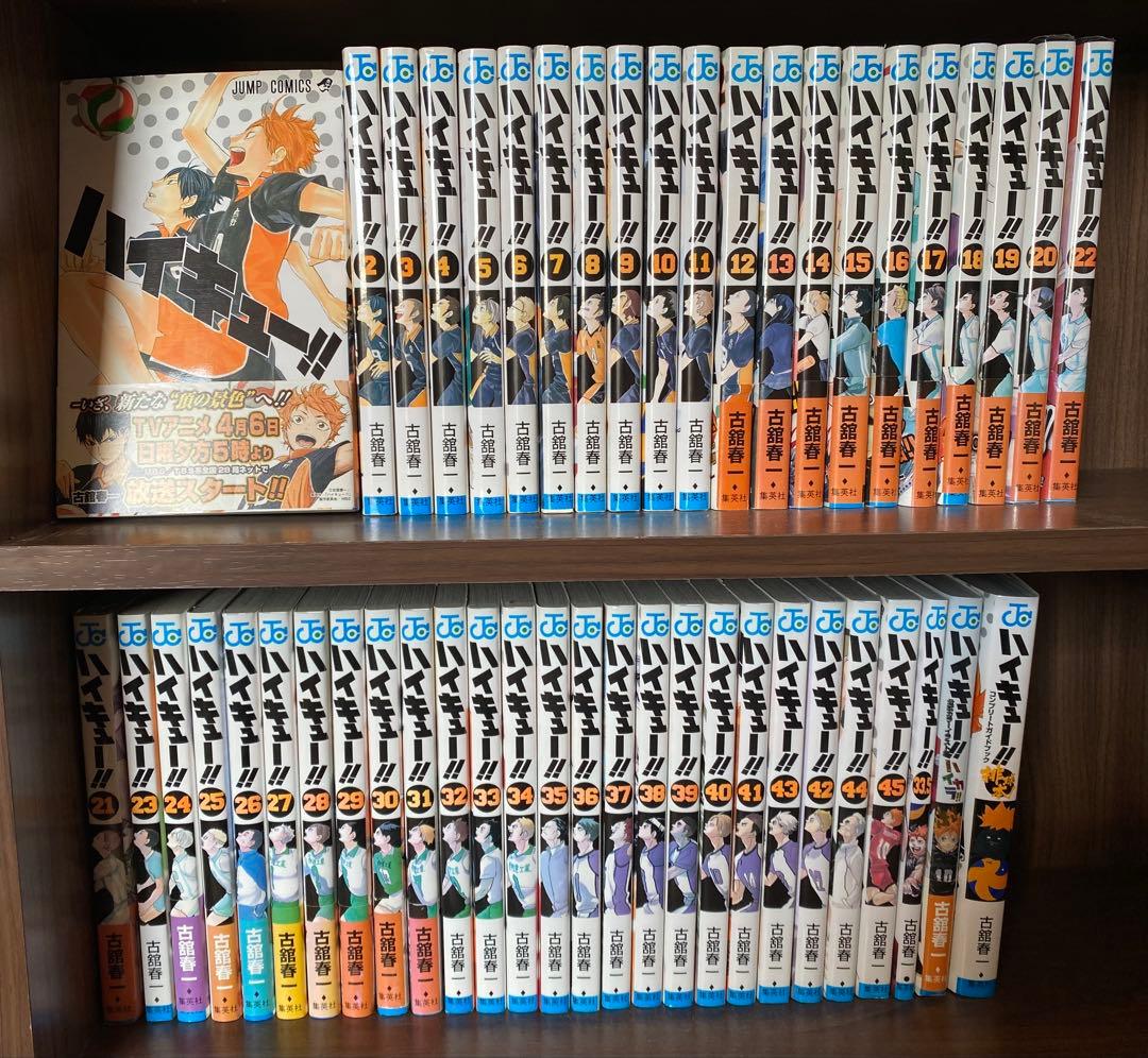 ハイキュー全巻セット(全45巻+おまけ3冊)