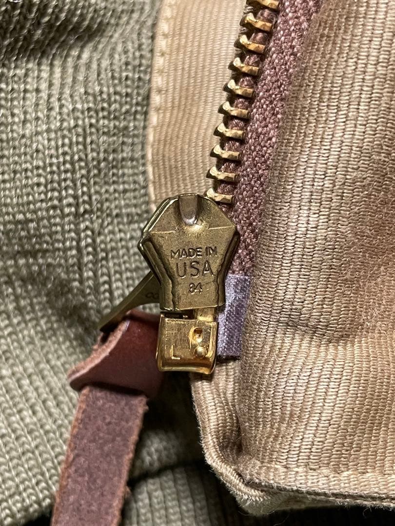 希少 実物復刻 デッキジップ 40s USCG 34 汚れ アルパカ