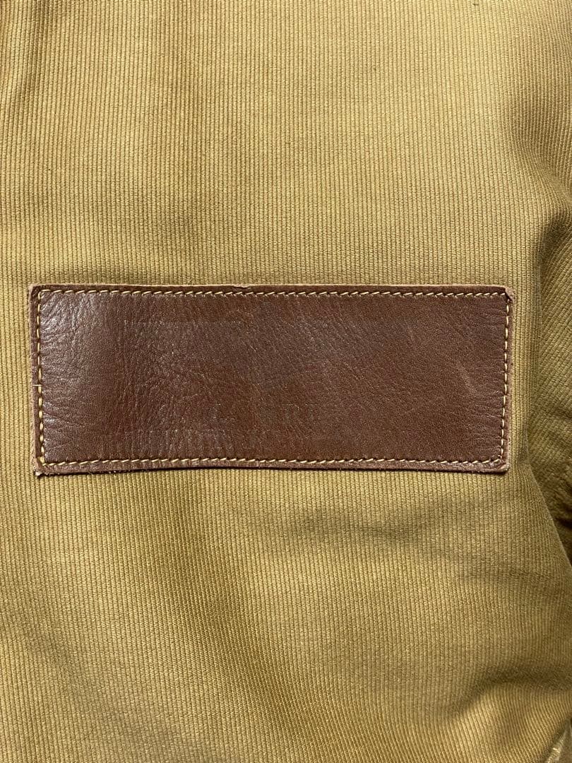 希少 実物復刻 デッキジップ 40s USCG 34 汚れ アルパカ