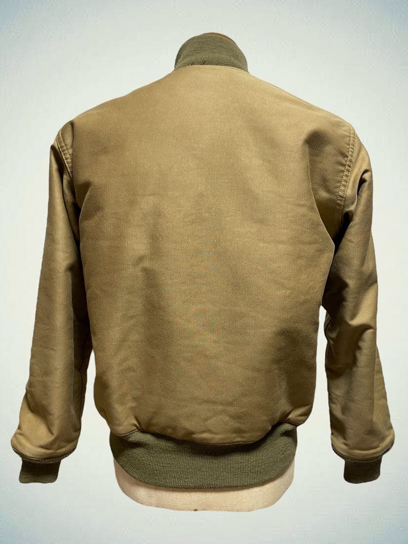 希少 実物復刻 デッキジップ 40s USCG 34 汚れ アルパカ