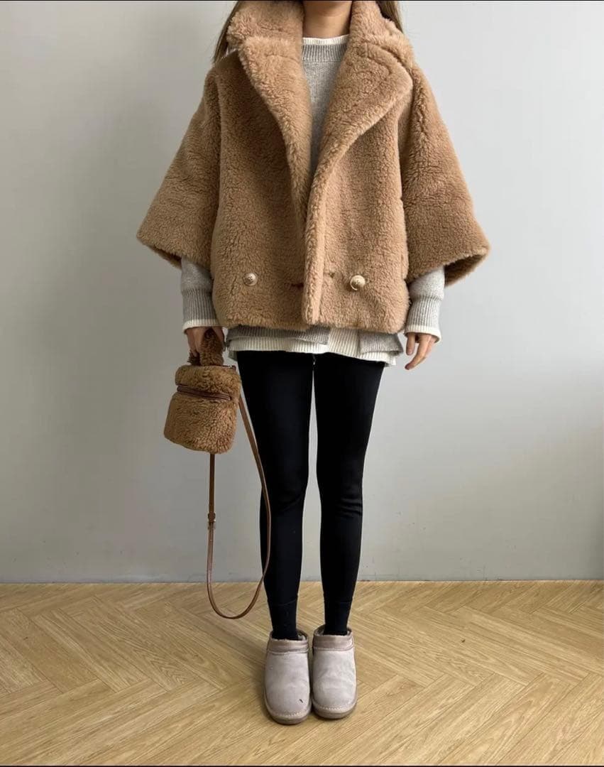 新品未使用 ベアテーラードコート アルパカ素材 MaxMaraお好きな方