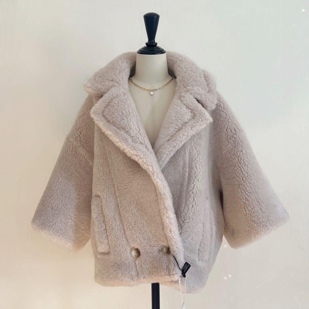 新品未使用 ベアテーラードコート アルパカ素材 MaxMaraお好きな方