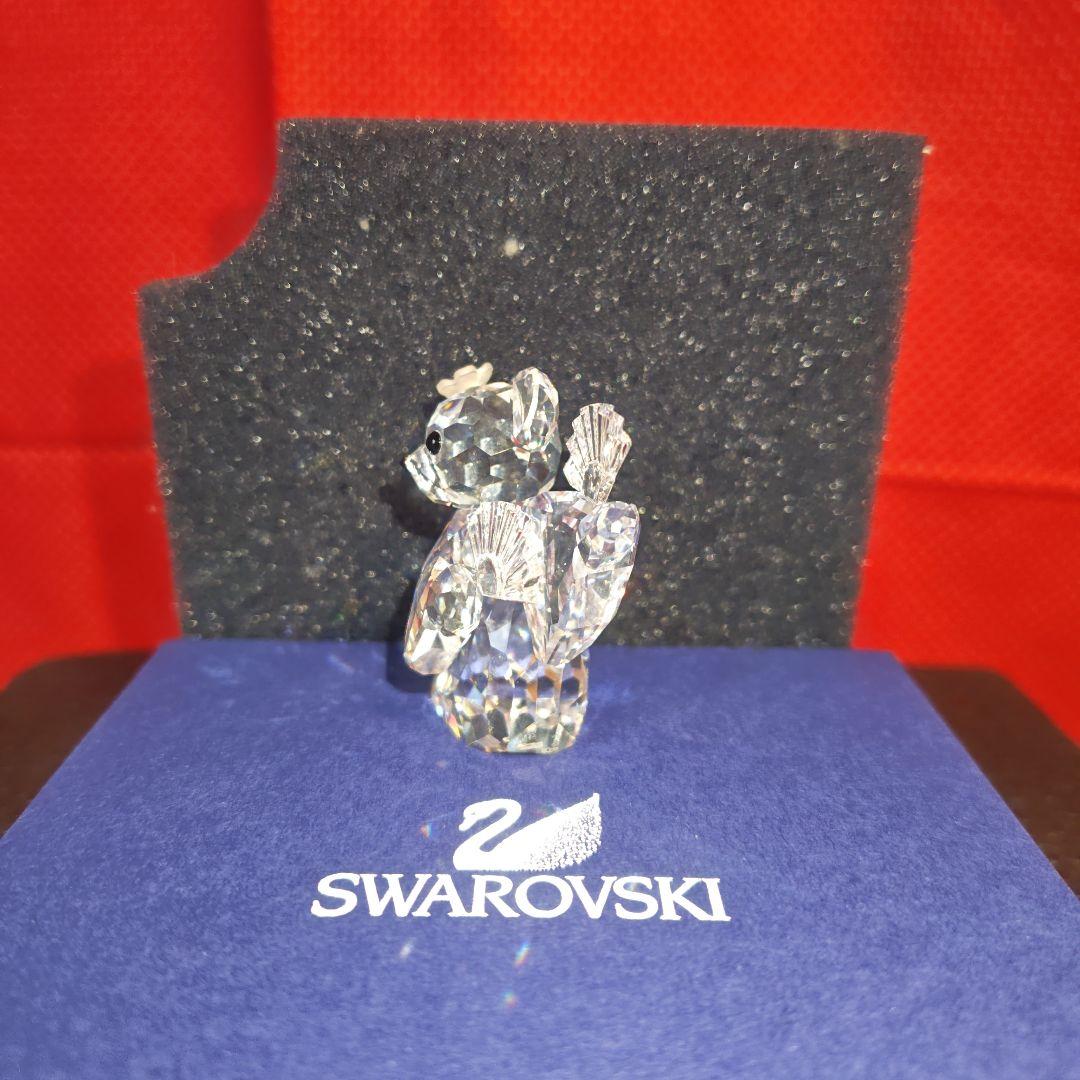 ❁*に様 Swarovski クリスタルベア 約4cm