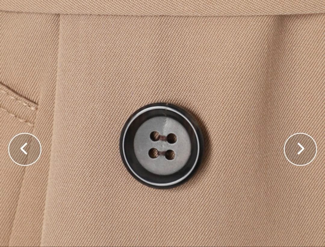 美品Deuxieme Classe GABARDINE TRENCH トレンチ