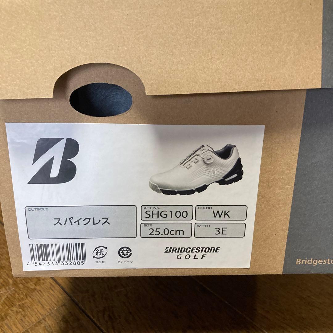 BRIDGESTONE GOLF SHG100 ホワイト 25.0cm