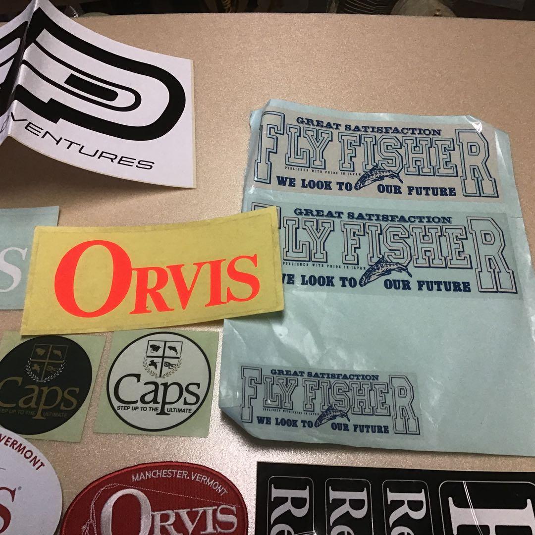 フライフィッシング　ステッカー　31枚　2シート　+2 追加9枚